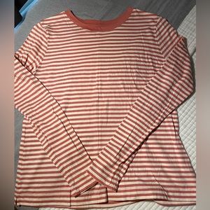 LOFT Striped Long Sleeve Tee